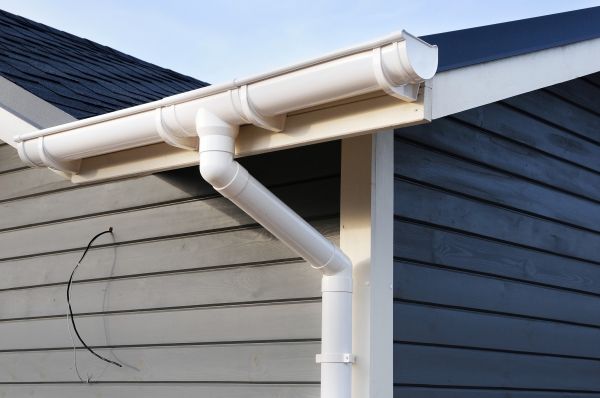 PVC Rain Gutter Installation in Batavia
