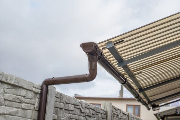 Plastic Downspout Installation in Batavia